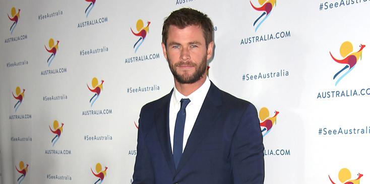 Chris hemsworth kids birthday twins HR