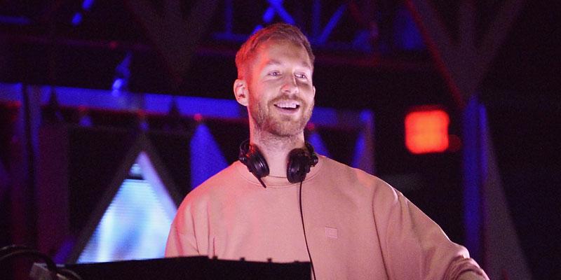 Calvin harris DJing post pic