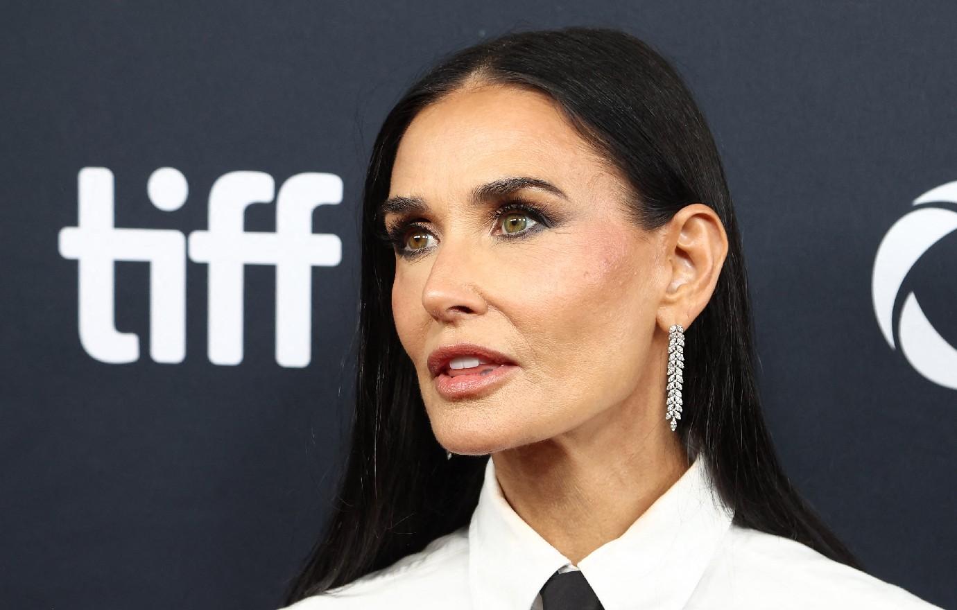 demi moore risk filming ghost remembers thinking could be disaster