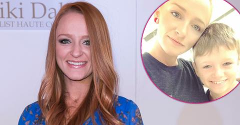 teen mom maci bookout son Bentley photo long