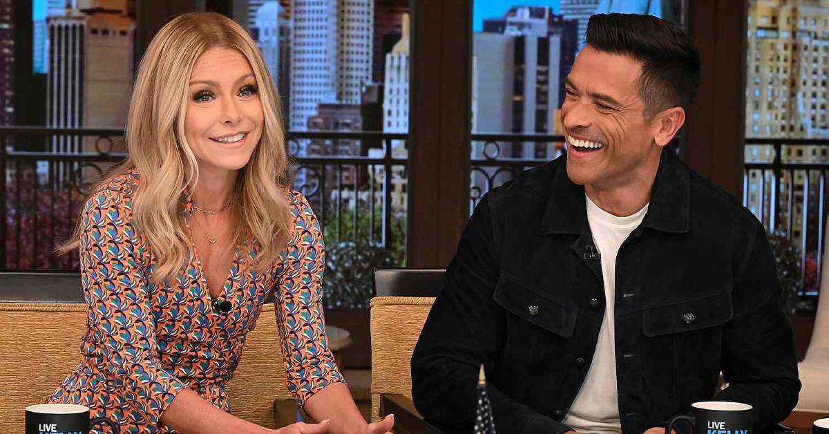mark consuelos kelly ripa thought hosting live together insane