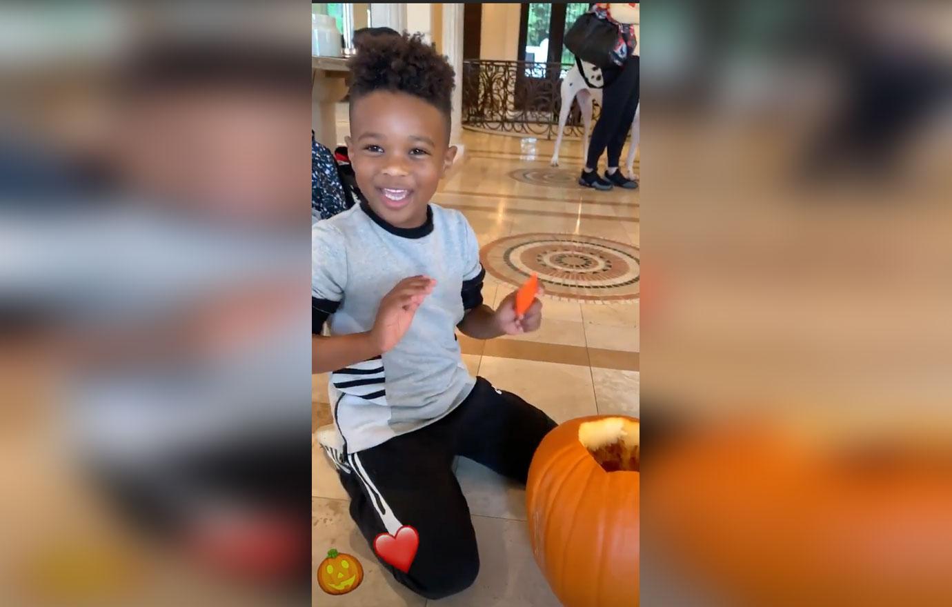 Ciara Son Future Carving Pumpkins