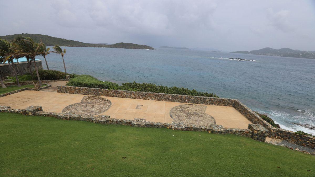 image of Jeffrey Epstein island 