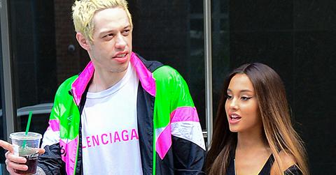Ariana grande performs wicked pete davidson split