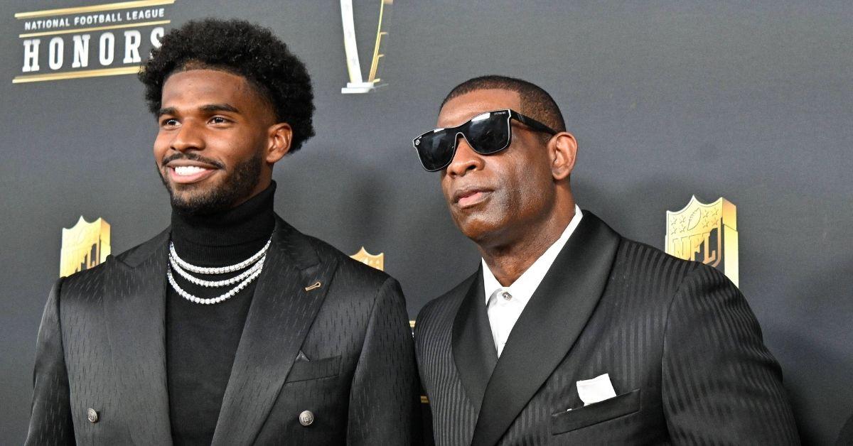 Photo of Deion Sanders and Shedeur Sanders