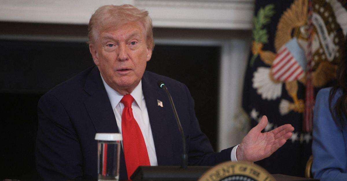 photo of Donald Trump shared how 'proud' he is to help broker a peace deal between Israel and Hamas