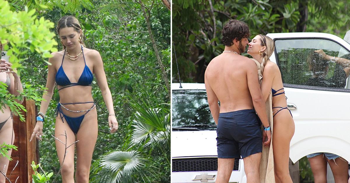 Delilah Hamlin, Boyfriend Eyal Booker Pack On The PDA During Tropical