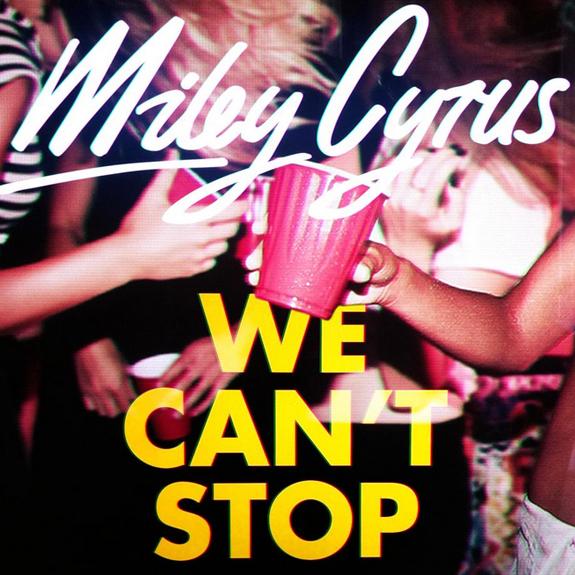 //miley cyrus we cant stop cover art