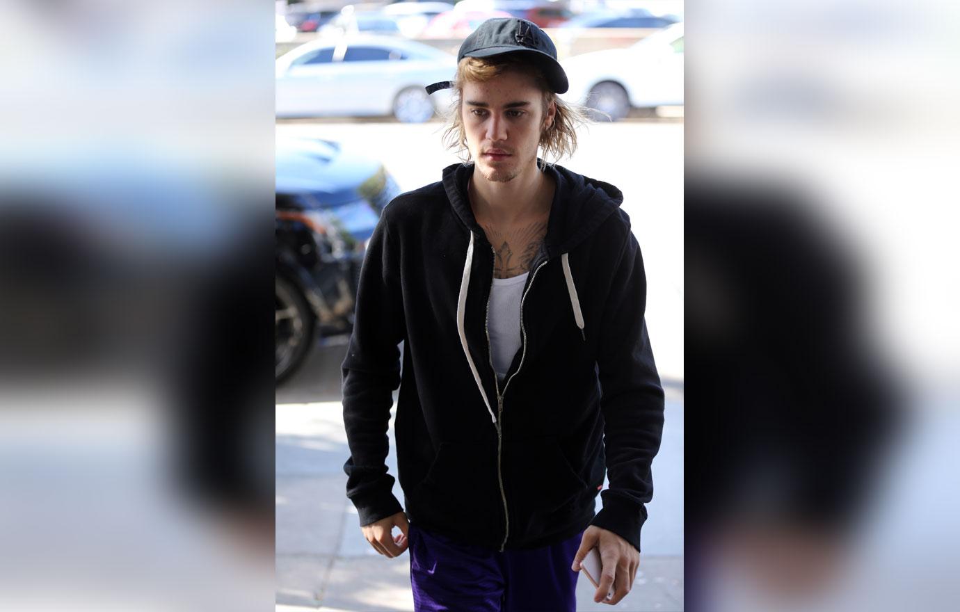 Hailey baldwin justin bieber miserable la lunch 3