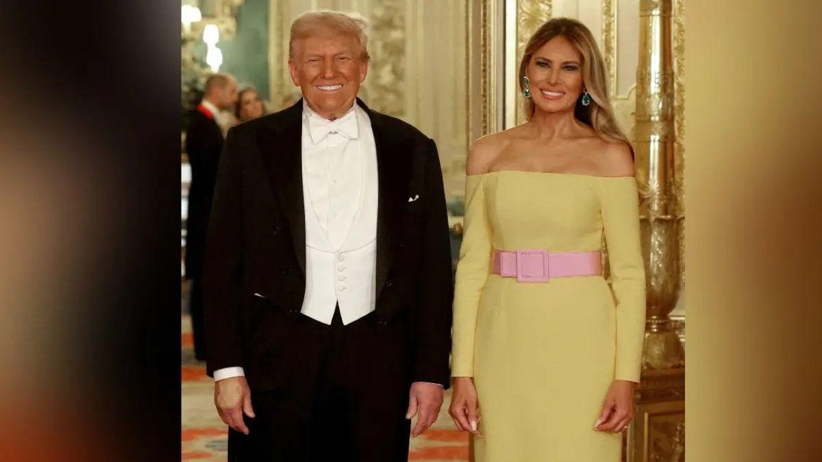 Photo of Donald Trump is often seen with makeup covering his bruised hands.