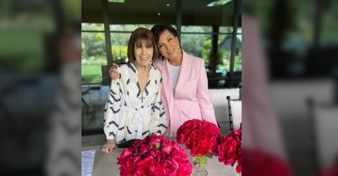 Photo of Kris Jenner and MJ.