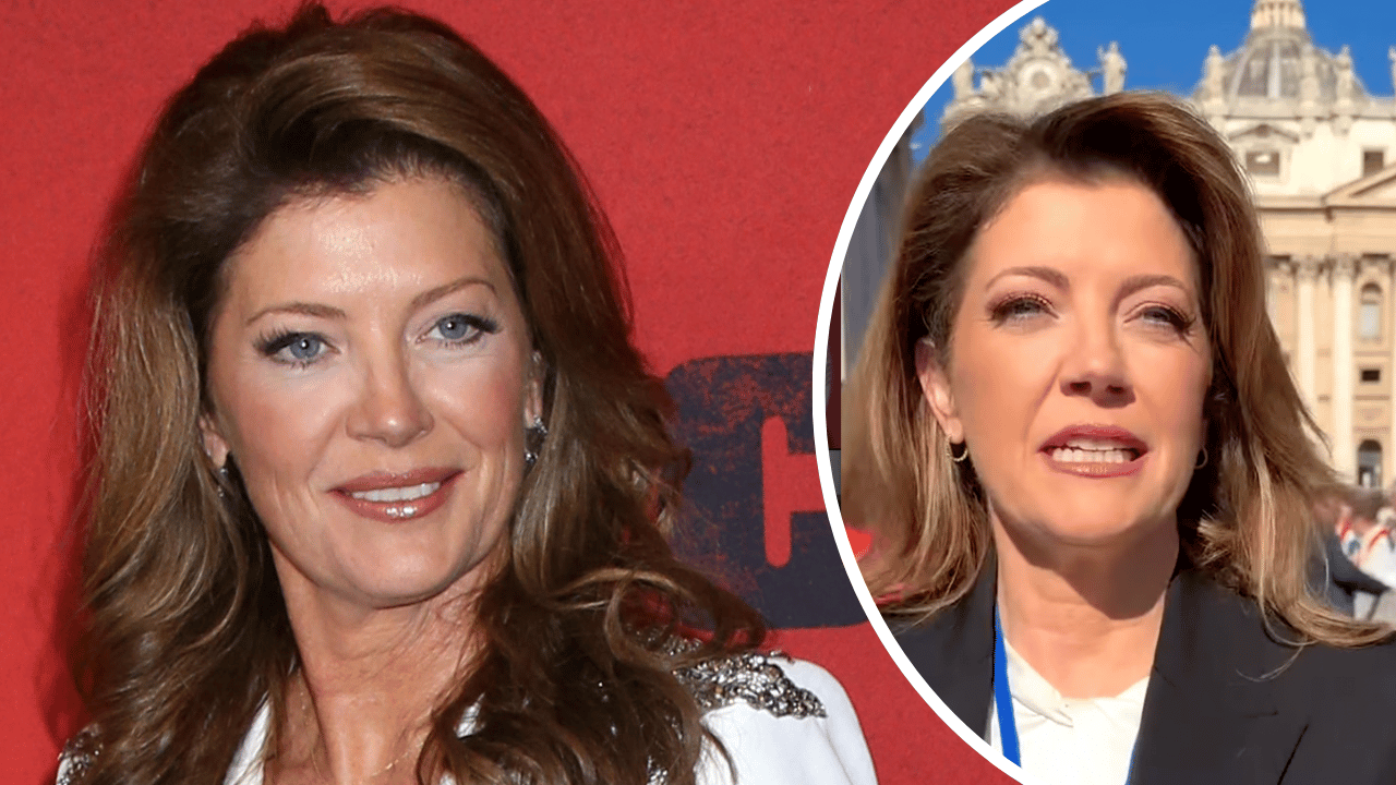 Composite photo of Norah O’Donnell.