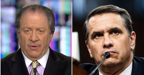 Split image of Joe diGenova and Todd Blanche