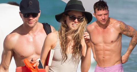Ryan Phillippe Shirtless Paulina Slagter Engaged Beach Photos