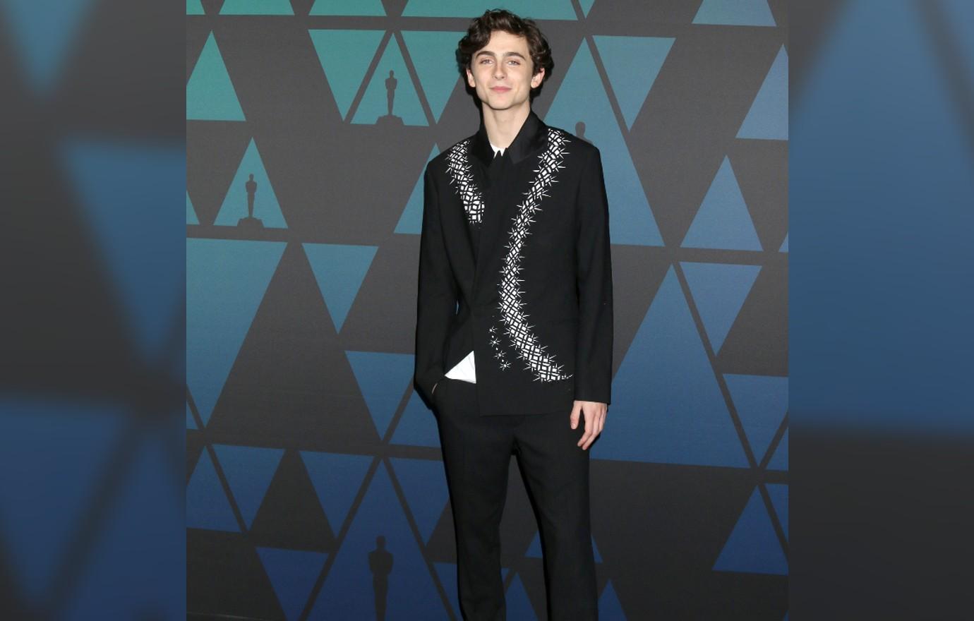 Orlando Bloom Wore Timothee Chalamet Louis Vuitton Bib