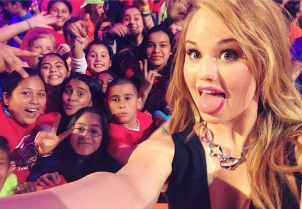 Debby Ryan at the Kids' Choice Awards