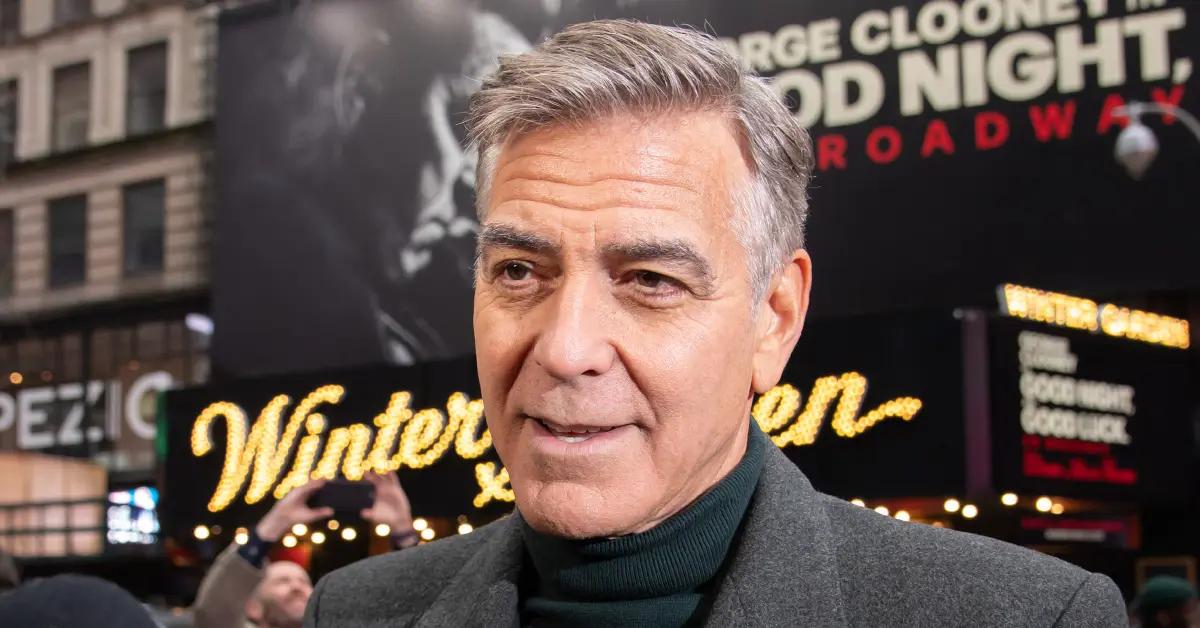 george clooney fires back donald trump second rate movie star