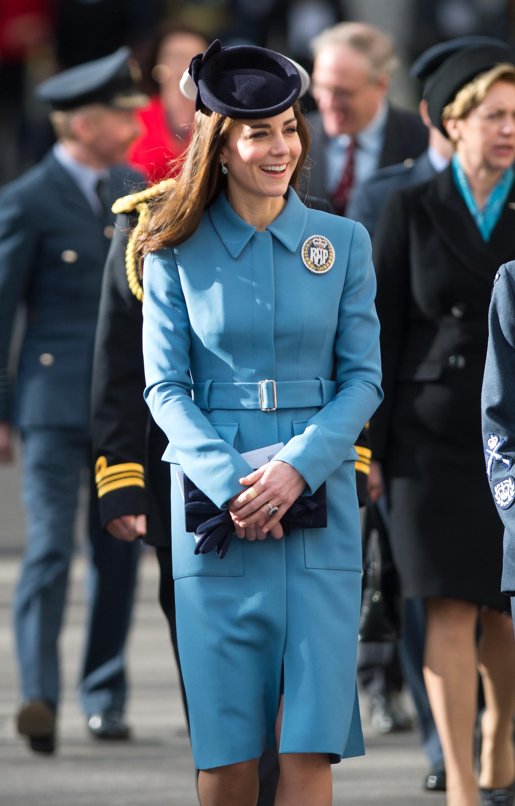 The Duchess of Cambridge Marks 75th Anniversay of RAF Air Cadets