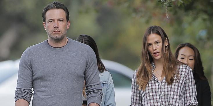 Exclusive… Ben Affleck & Jennifer Garner Enjoy Breakfast In Santa Monica With Their Son **NO USE W/O PRIOR AGREEMENT – CALL FOR PRICING**