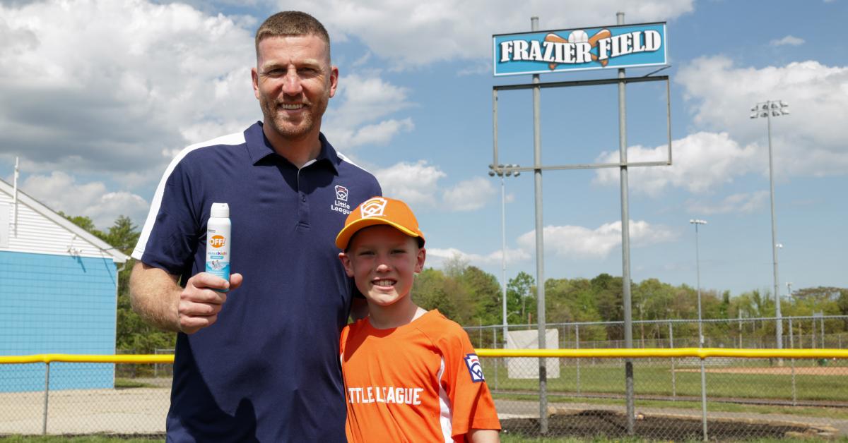 todd frazier yankees coaching son toms river baseball little league