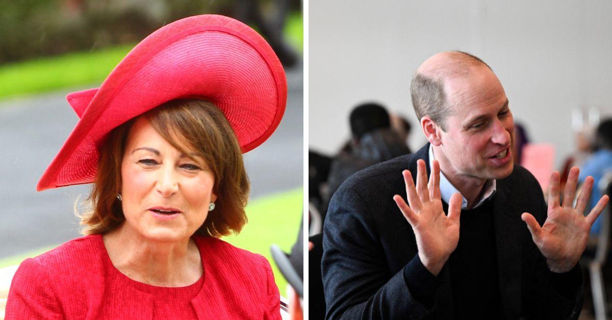 Prince William & Carole Middleton Spotted At Pub During Kate's Illness