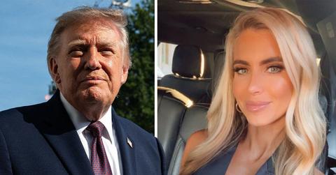 Image of Donald Trump and Katie Zacharia