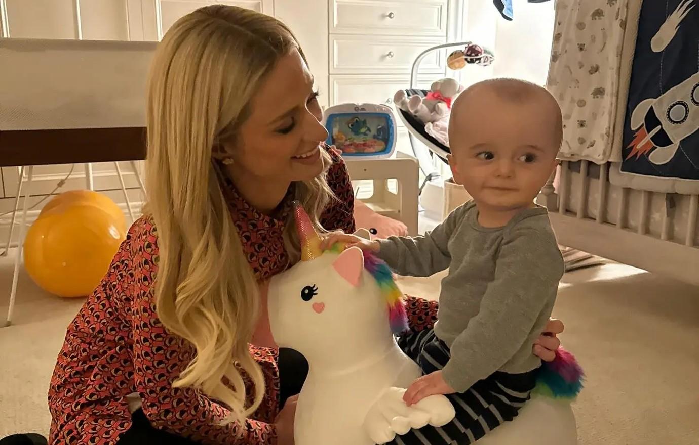 paris hilton reveals why not ready daughter london social media