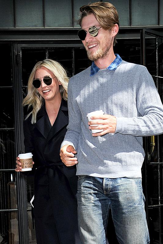 Kaley Cuoco and Karl Cook Grab Coffee