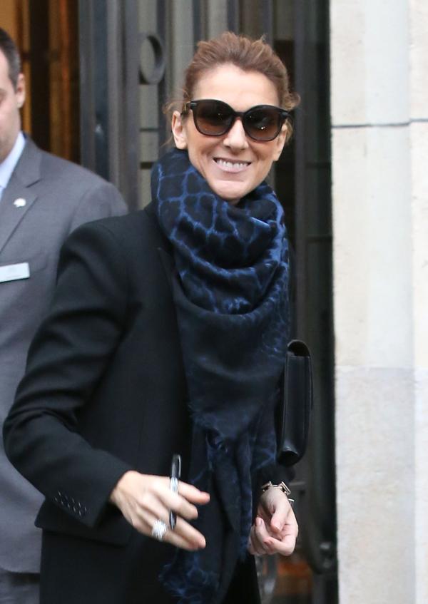 Celine Dion Signs Autographs In Paris