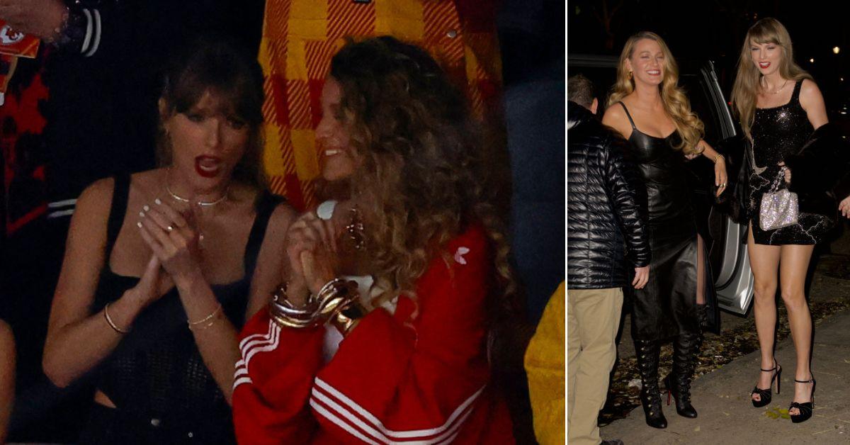 Photos of Taylor Swift and Blake Lively