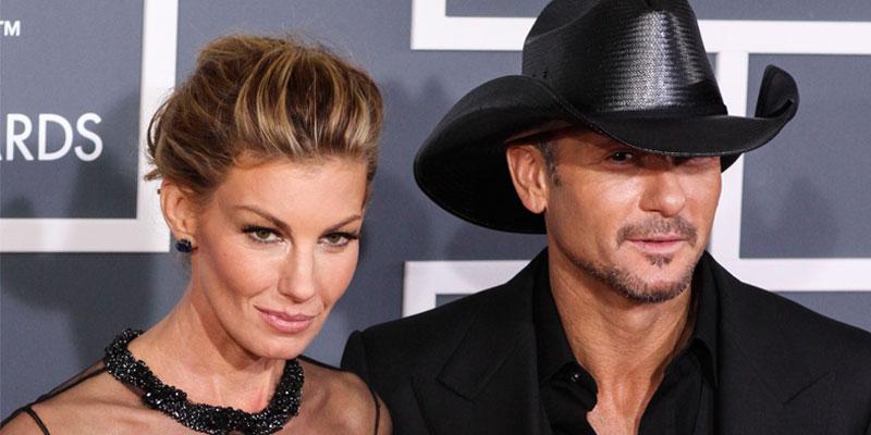 On The Rocks? Tim McGraw's A Flirt & Wife Faith Hill Is Sick Of It