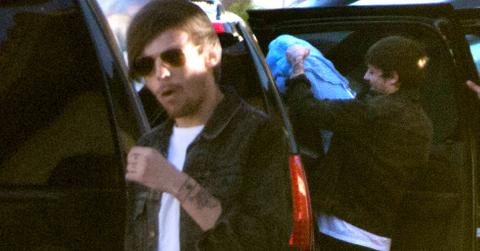 louis tomlinson briana with new born baby boy