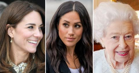 kate middleton stayed behind ensure meghan markle didnt visit queen