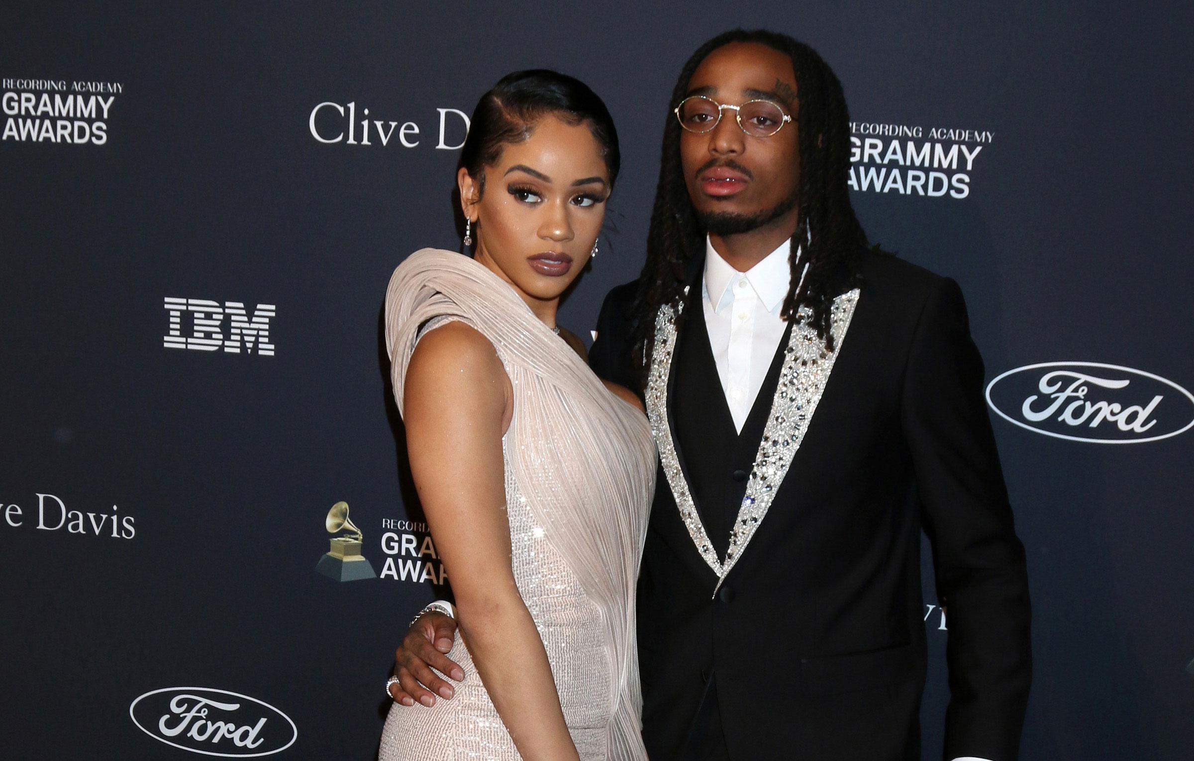 on X: Watch moment Cardi B's breast popped out of her dress and Offset  quickly rushed to dress her up. Open thread for video   / X