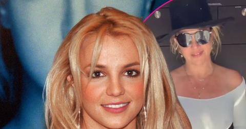 britney spears see through white dress