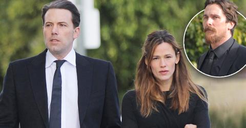 Jennifer garner ben affleck reunite funeral