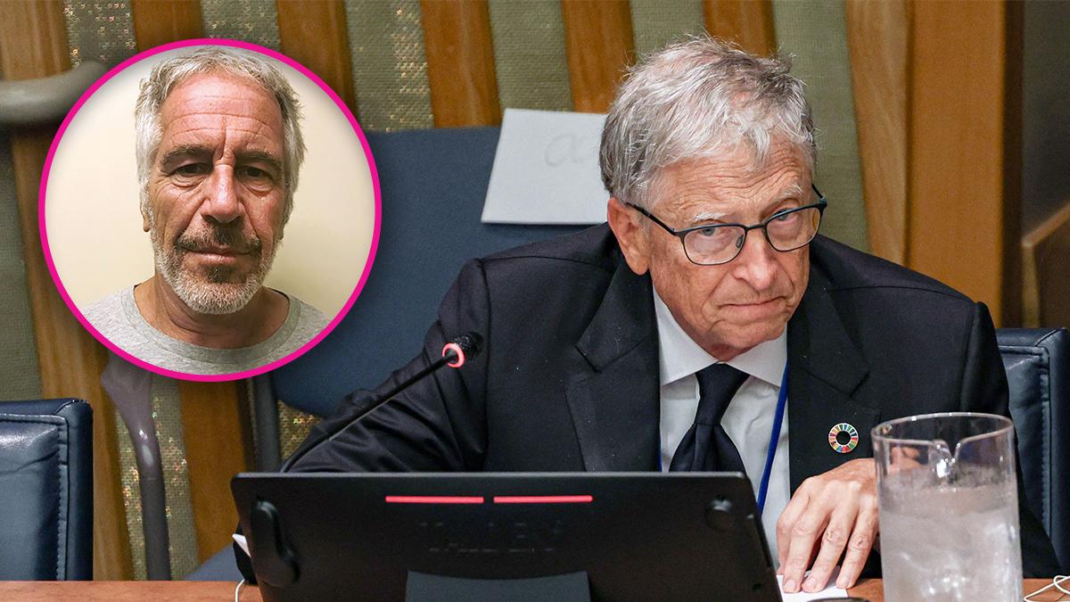 Composite photo of Jeffrey Epstein and Bill Gates.