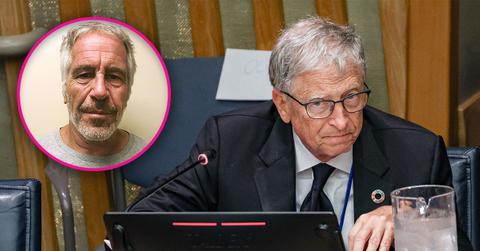 Composite photo of Jeffrey Epstein and Bill Gates.