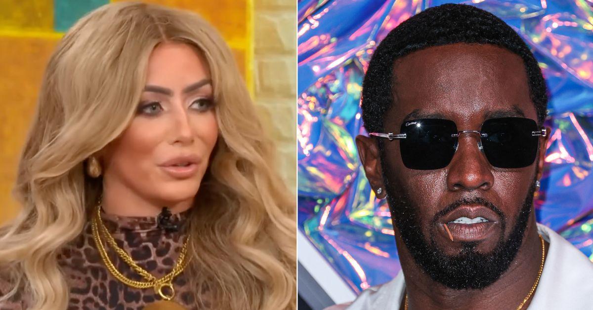 Photo of Aubrey O'Day and Sean 'Diddy' Combs