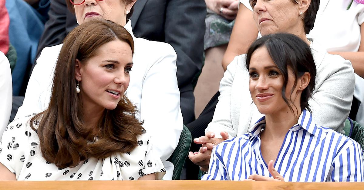 Photo Of Meghan Markle Posing With Kate Middleton Magazine Cover Resurfaces