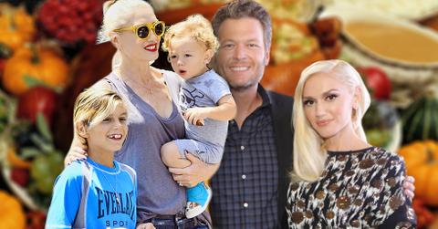 Blake shelton gwen stefani thanksgiving plans kids getaway
