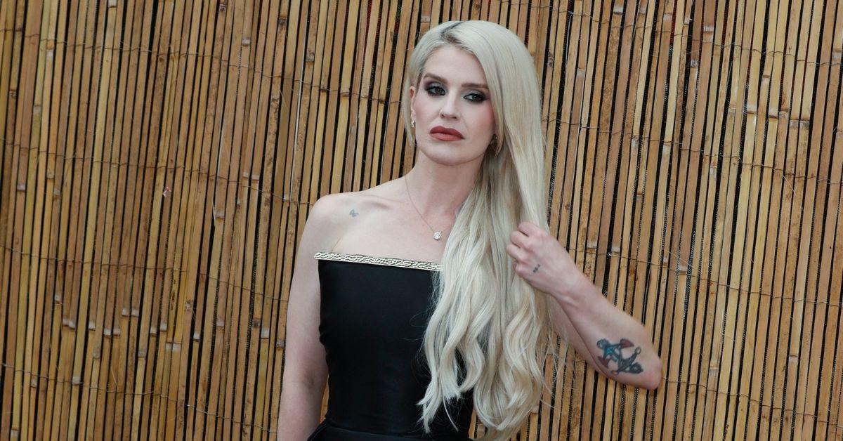 Image of Kelly Osbourne lost her father earlier this year.