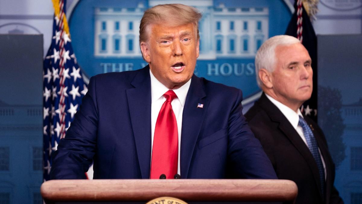 image of Mike Pence also spoke about the ongoing war in Ukraine. 