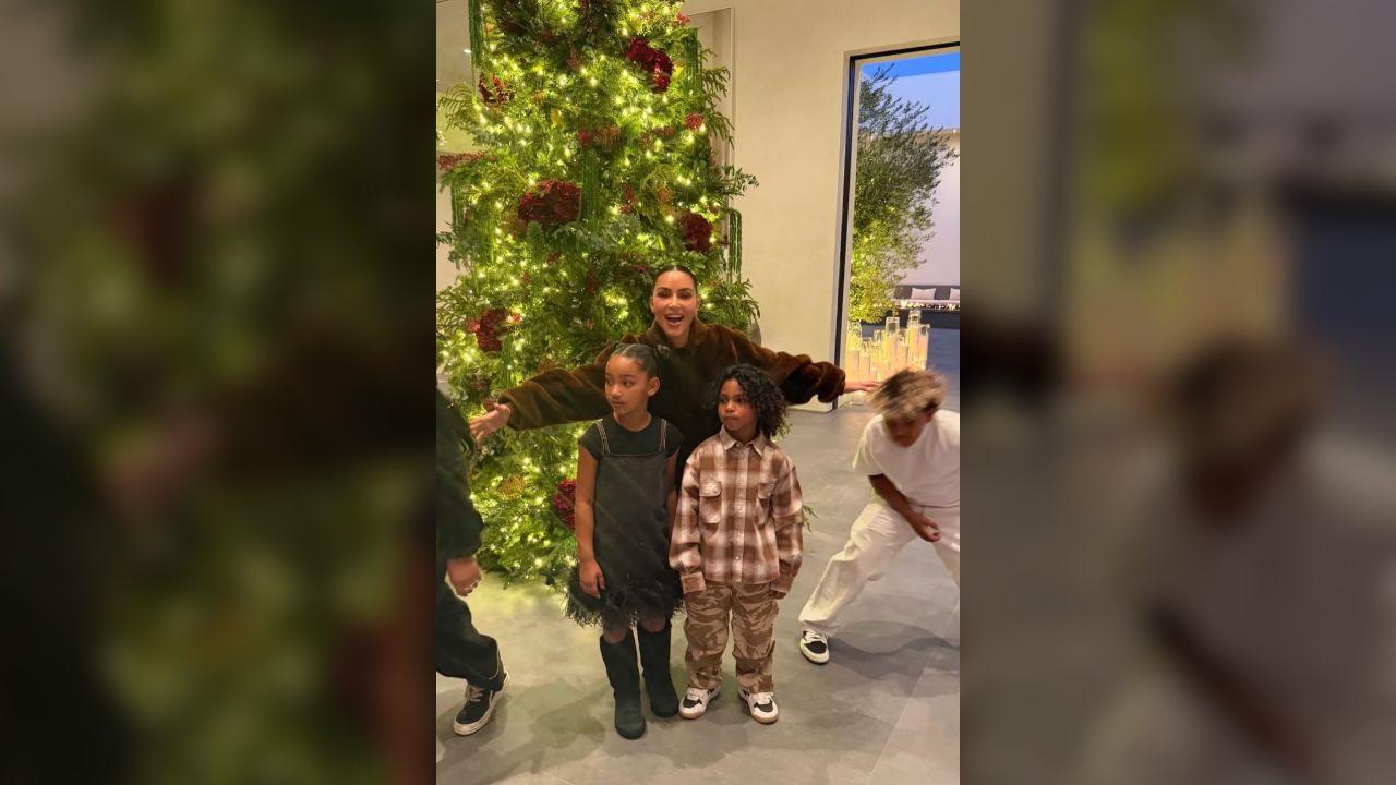 Photo of The SKIMS founder has four children with Kanye West.