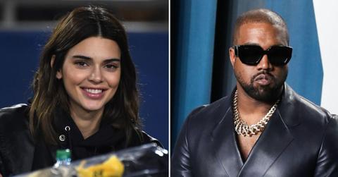 kendall jenner kanye west good terms kim kardashian