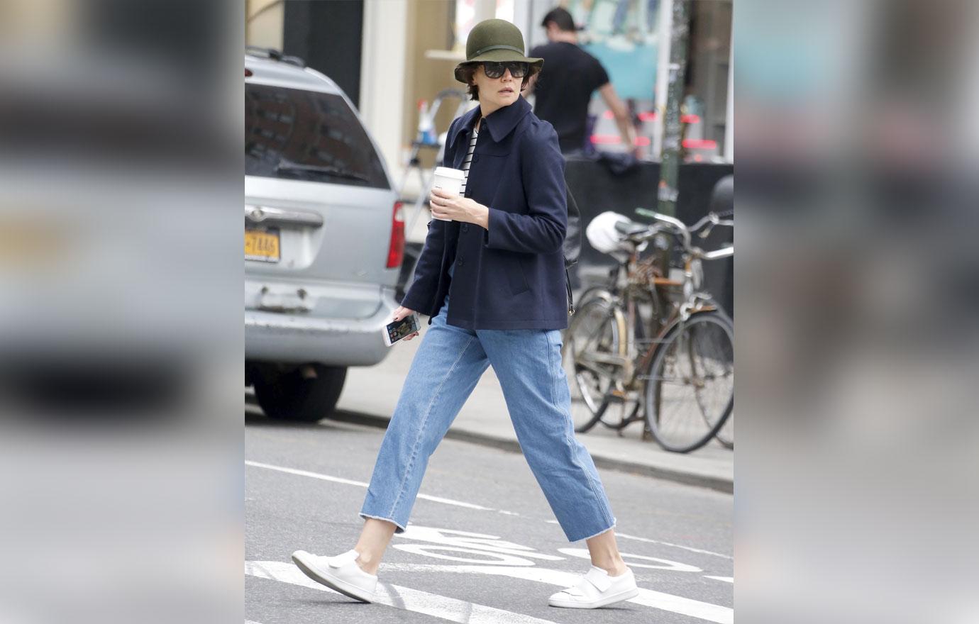 Katie Holmes out for a stroll in NYC