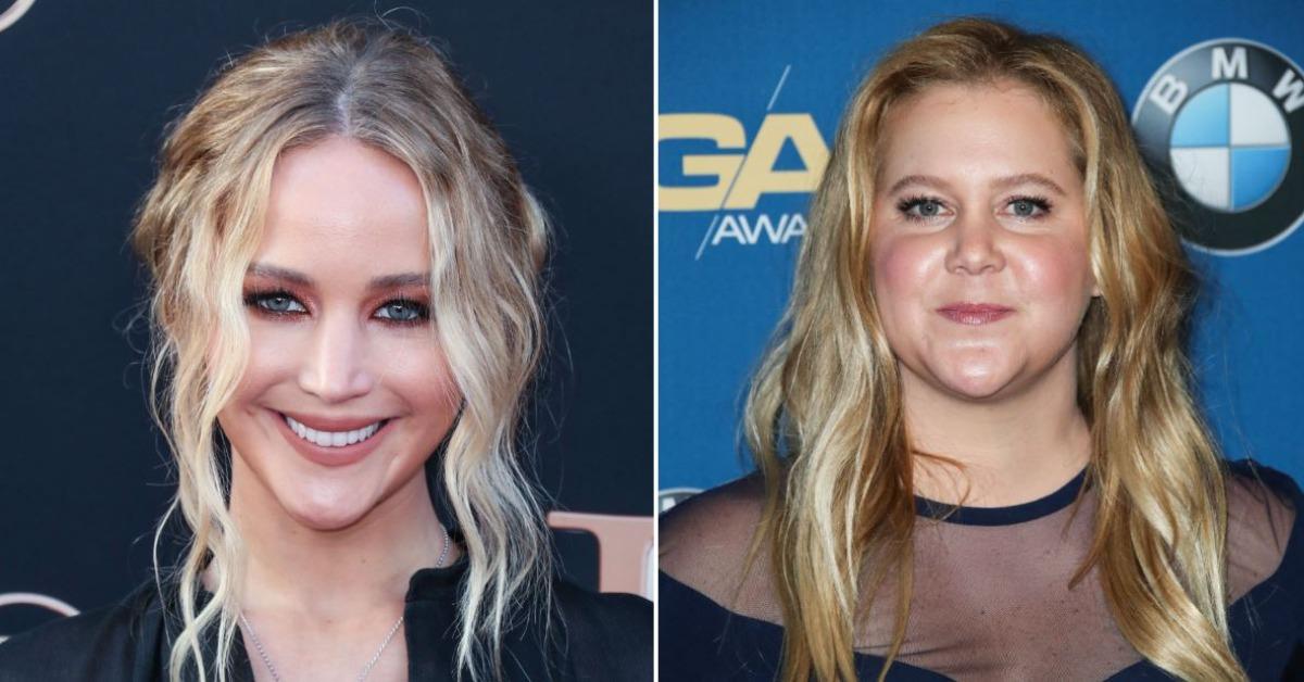 pregnant jennifer lawrence goes to abortion rally with comedian amy schumer to protest controversial texas ban