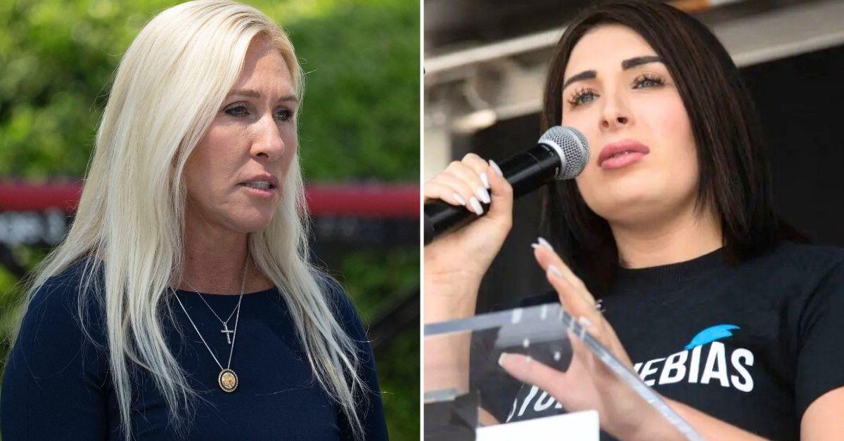 photo of Marjorie Taylor Greene and Laura Loomer