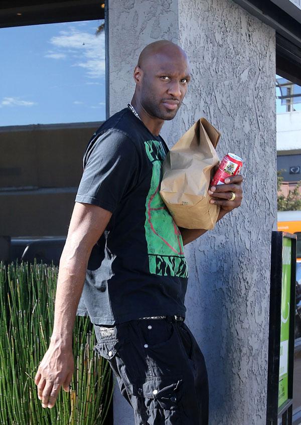 Lamar odom moments before found 08