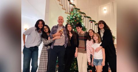 demi moore moved in ex bruce willis wife help care dementia diagnosis